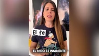 Mar Gómez, meteoróloga: "El fenómeno de El Niño es inminente, que se desarrolle entre junio y agosto de este año tiene un 80% de probabilidad, entre septiembre y diciembre sube al 90"