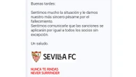 El Sevilla cobrará como adulto a un menor que iba al fútbol con su padre, que murió