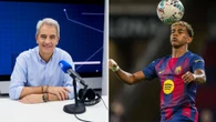 Manolo Lama lamenta los problemas físicos de Lamine Yamal: "Nos tenía acostumbrados a hacer genialidades en todos los partidos"