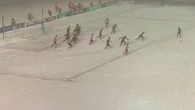 El increíble gol bajo una intensa nevada de un jugador del Atlético Ottawa