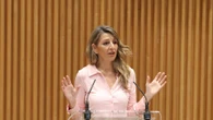 "Solo el 18 por ciento de los contratos que se firman, ni dos de cada 10, son fijos a tiempo completo, 31.000 personas firmaron más de un indefinido dentro del mes de mayo"