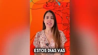 Mar Gómez, meteoróloga: "La cúpula de calor hará que se llegue a los 40 grados, este martes subirán mucho las temperaturas y continuará hasta el fin de semana"