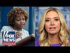 Kayleigh McEnany: Karine Jean-Pierre has dodged for an entire year