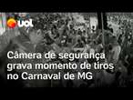 Tiroteio no Carnaval: Vídeo mostra momento de briga generalizada em Rio Pomba (MG)