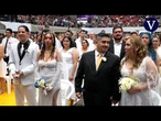 Más de 600 parejas se casan en una boda civil masiva en Paraguay | VDD