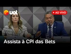 CPI das Bets ouve influenciador Jon Vlogs e empresário dono de casa de apostas; assista ao vivo
