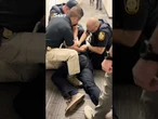 Senator handcuffed at LA riots press conference after confronting Trump official