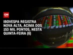Bolsa bate recorde pelo 9° dia seguido | CNN ARENA