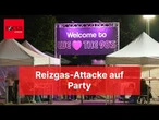 Reizgas-Attacke auf 90er-Party: 27 Verletzte nach Pfefferspray-Angriff
