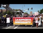 Los Angeles, nuova manifestazione contro i raid anti-immigrazione
