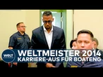 WELTMEISTER 2014: Von Legende zum Verwarnten - Boateng verabschiedet sich vom Profifußball