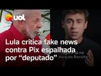 Lula sem citar Nikolas Ferreira: ‘Deputado fez campanha contra combate crime organizado’
