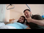 Les images de la visite de Volodymyr Zelensky aux soldats blessés à l'hôpital militaire de Kharkiv