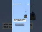 Man rescued after climbing 900 ft. KSDK tower