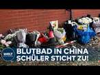 BLUTBAD IN CHINA: Massaker in Berufsschule! - Ehemaliger Schüler tötet Mitschüler und Lehrer in Wuxi