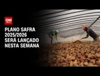 Plano Safra 2025/2026 será divulgado nesta semana | CNN NOVO DIA