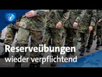 Ende der Freiwilligkeit: Bundeswehr will mehr Reservisten – das soll sich ändern