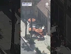 Woman killed after Tesla driver crashes into cafe’s outdoor seating