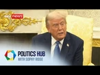 Farage responds to suggestions Reform would do deal with Tories | Politics Hub with Sophy Ridge
