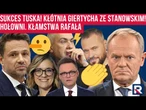 Sukces Tuska! Kłótnia Giertycha ze Stanowskim! Odlot Hołowni. Kłamstwa Rafała - Polityczna Kawa