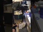WATCH: Terrifying video shows a gang of thieves ramming a car into a jewelry store #shorts #viral