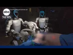 Humanoid robots perform surgery