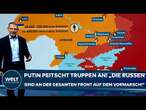 UKRAINE-KRIEG: Putin peitscht Truppen an! 