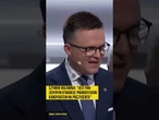 Szymon Hołownia: "Jest Pan jedynym otwarcie prorosyjskim kandydatem na prezydenta"