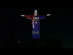 Cristo Redentor é iluminado em solidariedade à Venezuela | AFP