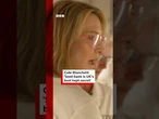 Cate Blanchett on a mission to save seeds. #CateBlanchett #BBCNews