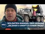 PUTINS KRIEG: Paukenschlag! USA machen Druck! Ukraine wendet Trick bei Rekrutierung von Soldaten an