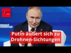 Putin äußert sich zu Drohnen-Sichtungen in Dänemark
