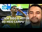 O "motor" do meio de campo: a regularidade de Bruno Guimarães | O POVO NEWS