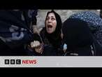 Israeli strikes kill 12 guarding Gaza aid lorries, medics say | BBC News