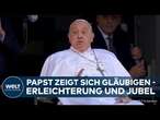 COMEBACK IM VATIKAN: Papst Franziskus zeigt sich Öffentlichkeit - Große Erleichterung bei Gläubigen