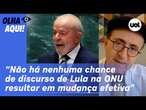 Reinaldo: Lula leva mensagem correta à ONU, mas é inútil se EUA, China e Rússia não querem mudança