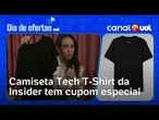 Camiseta Tech T-Shirt da Insider tem cupom especial no Dia de Ofertas UOL