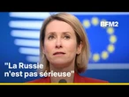 lran, Ukraine, solution à deux États: la cheffe de la diplomatie européenne répond sur BFM2