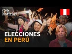 ELECCIONES PERÚ: SÁNCHEZ GANARÍA por un ESTRECHÍSIMO MARGEN las PRESIDENCIALES |RTVE Noticias
