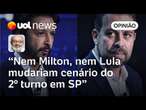 Nem furacão Milton no Brasil tiraria vantagem de Nunes sobre Boulos em SP, analisa Kotscho