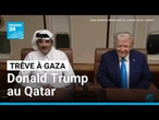 Donald Trump au Qatar et tractations sur la gestion de Gaza • FRANCE 24