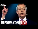 LIVE: Nigel Farage hosts Reform UK press conference in London