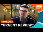 Why has UK Prime Minister Andy Burnham paused plans to release some prisoners early? BBC Newscast