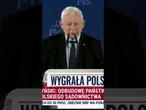 Kaczyński: Mentzen mówił, że podnosiliśmy podatki. Nieprawda! Nie daliśmy okradać Polski!
