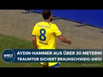 2. BUNDESLIGA: Traumtor aus über 30 Metern - Braunschweig jubelt beim Saisonstart in Magdeburg