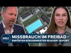 FREIWILD IM FREIBAD? Nach Mädchen-Missbrauch durch Männergruppe will Bürgermeister durchgreifen
