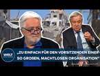 NAHOST-KONFLIKT: Guterres beruft sich auf Artikel 99 der UN-Charta — Henryk M. Broder kritisiert