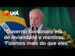 Lula rebate críticas sobre uso de celulares nas escolas e manda indireta para Bolsonaro: ‘Leviano’