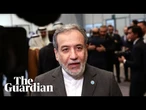 US joining Israel's aggression would be 'very dangerous', says Iranian minister