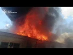 15 feriti a Zaporizhzhia per attacco russo con droni, l'intervento dei Vigili del fuoco